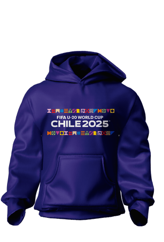 POLERÓN MORADO LETTERING FIFA WC-U20 CHILE 2025