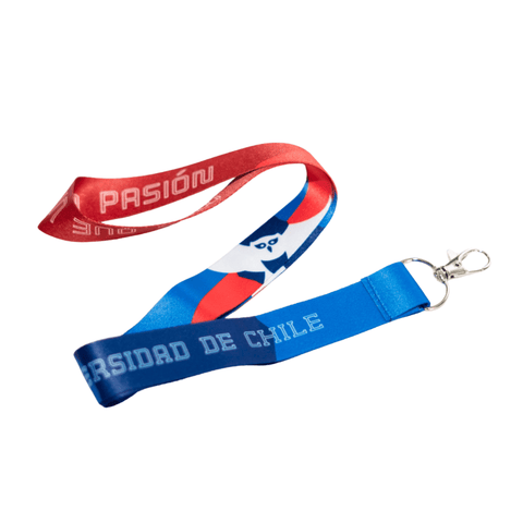 LANYARD MÁS QUE UNA PASIÓN ROJO OSCURO