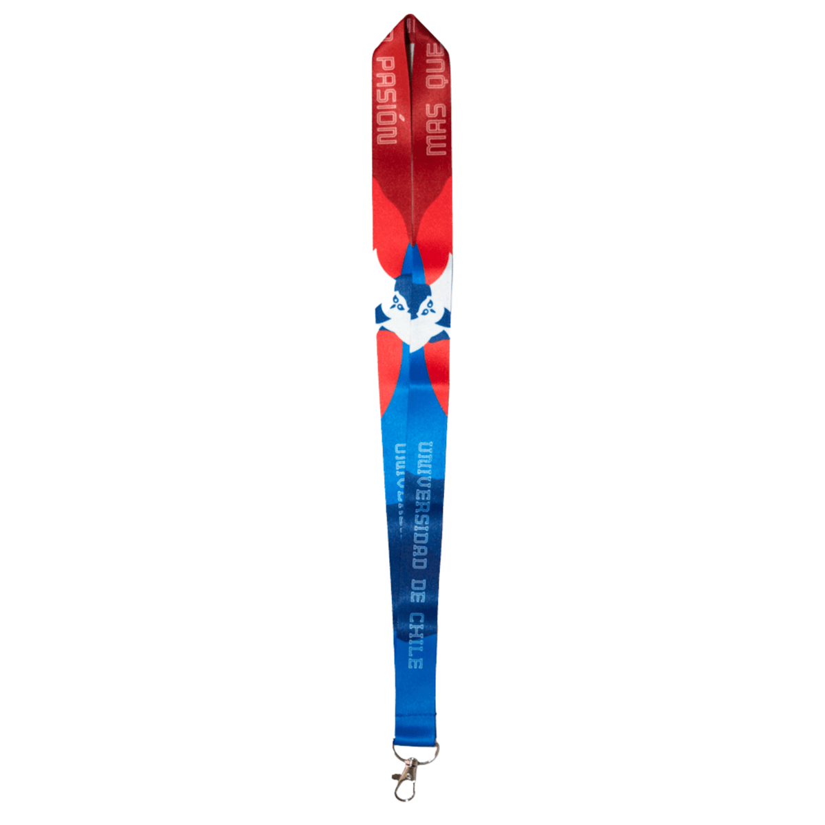 LANYARD MÁS QUE UNA PASIÓN ROJO OSCURO