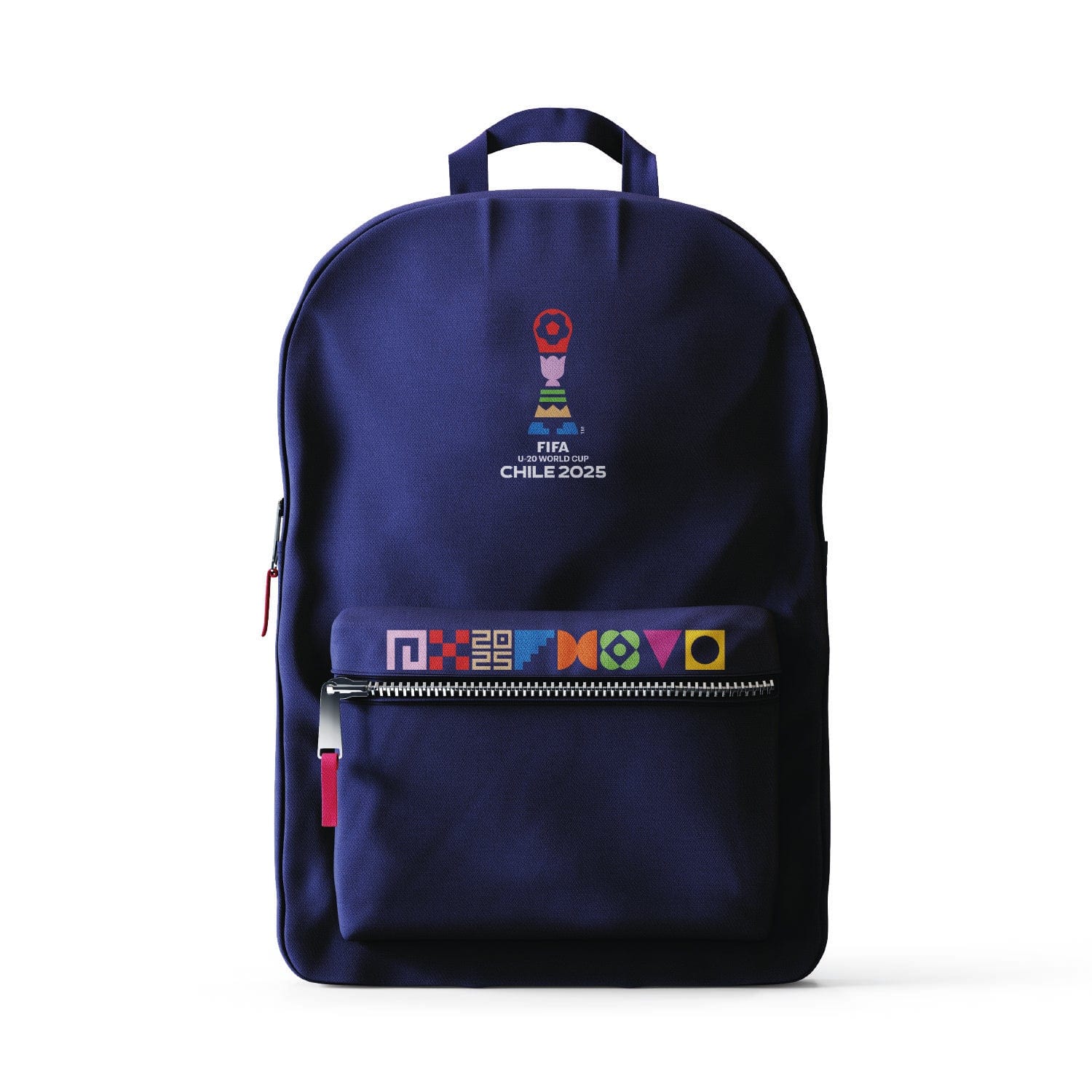 MOCHILA MORADA LOGO CENTRAL