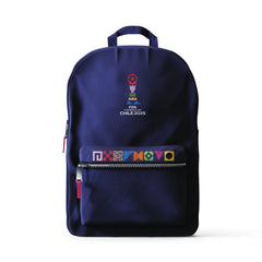 MOCHILA MORADA LOGO CENTRAL - Tienda Oficial
