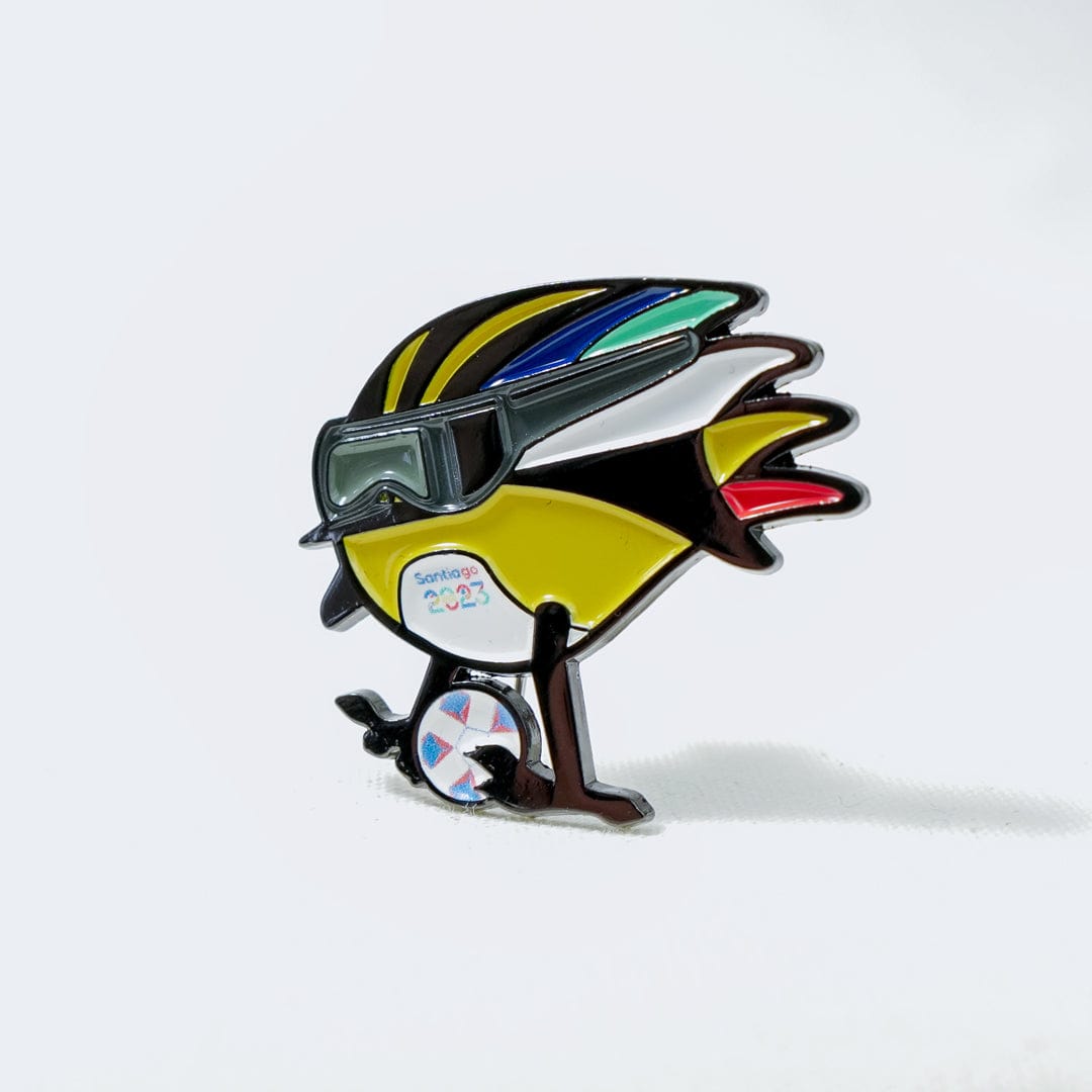 PIN MASCOTA PARAPANAMERICANOS  SANTIAGO 2023 FIU - Tienda Oficial
