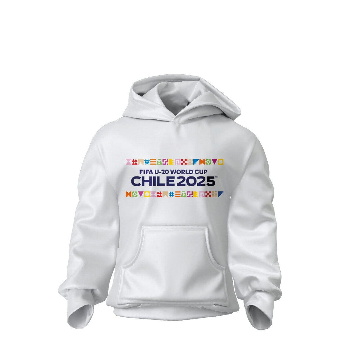 POLERÓN BLANCO LETTERING FIFA WC-U20 CHILE 2025