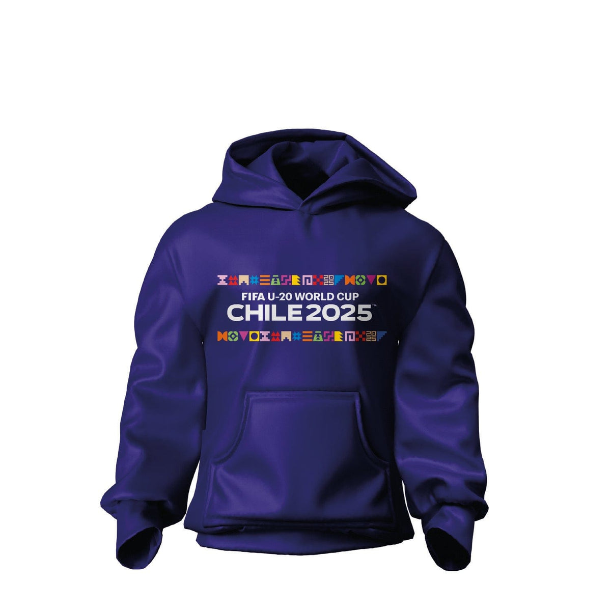 POLERÓN AZUL LETTERING FIFA WC-U20 CHILE 2025