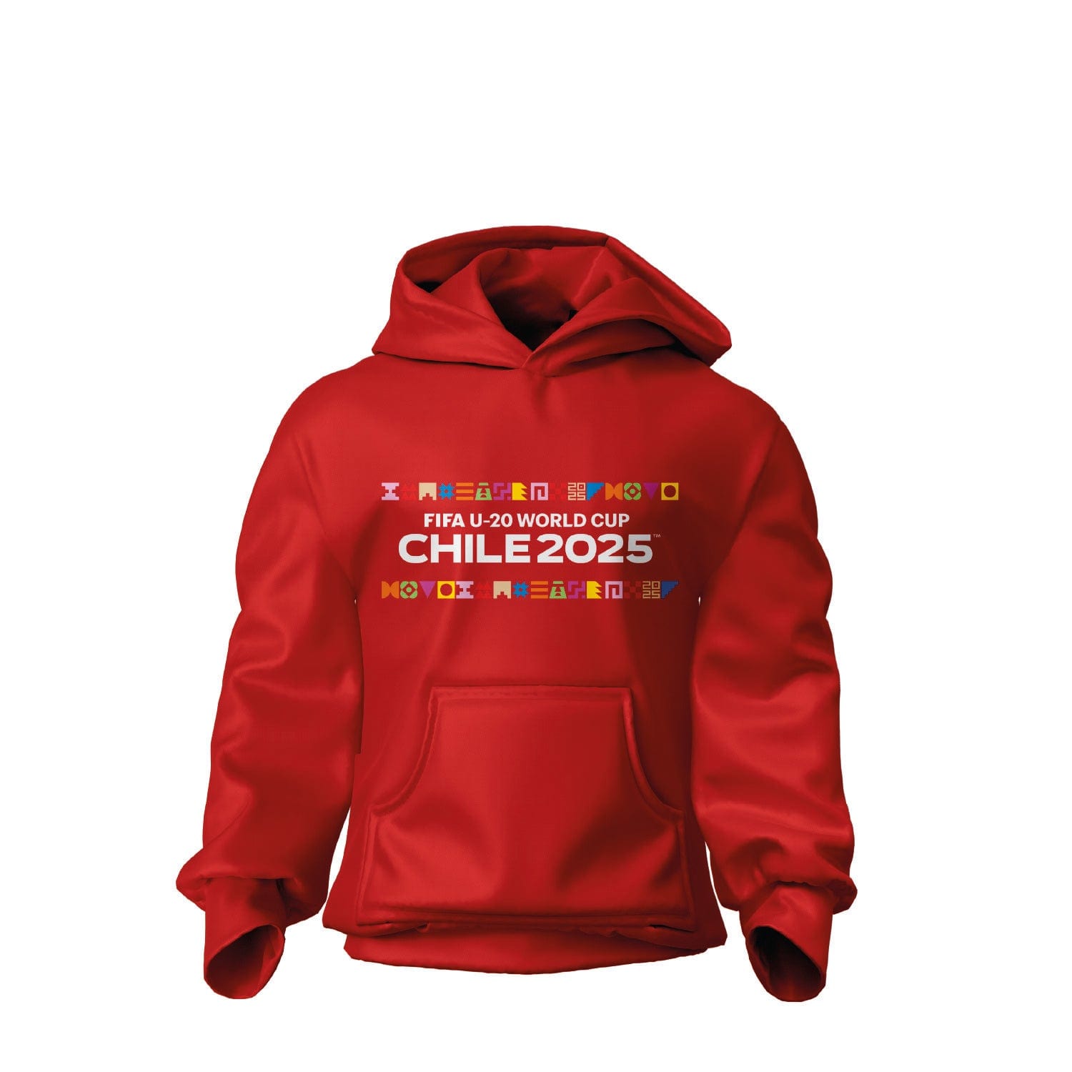 POLERÓN ROJO LETTERING FIFA WC-U20 CHILE 2025