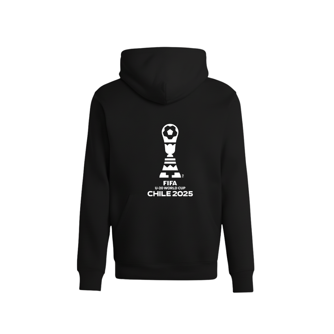 POLERÓN NEGRO HOODIE FIFA WC U-20 CHILE 2025