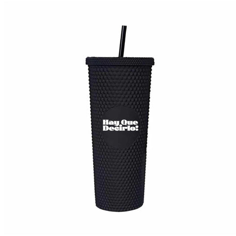 VASOS PLÁSTICOS TUMBLER NEGRO HQD