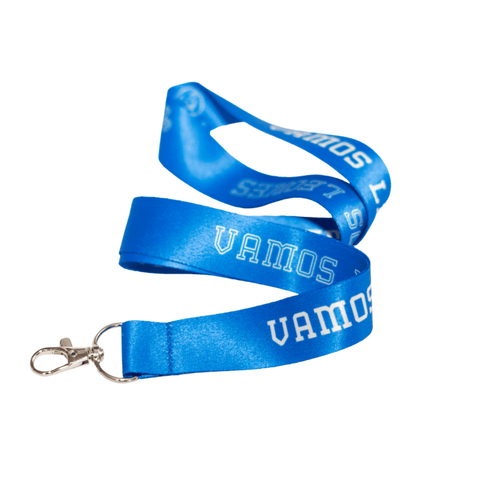 LANYARD VAMOS LEONES AZUL