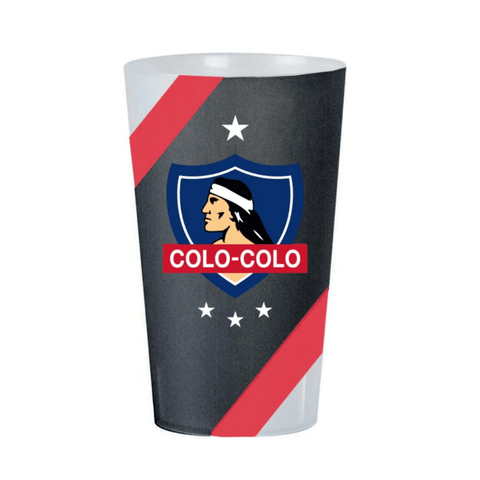 Vaso Plástico Colo Colo Logo Color