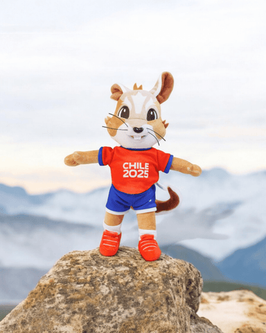 PELUCHE MASCOTA VITO OFICIAL 35 CM