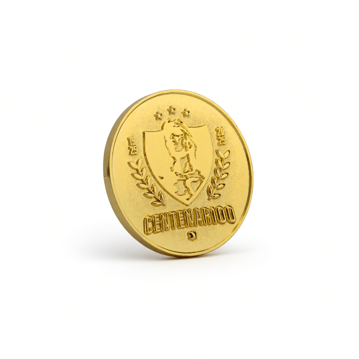 MONEDA CENTENARIO DORADO BILOGOS - Tienda Oficial
